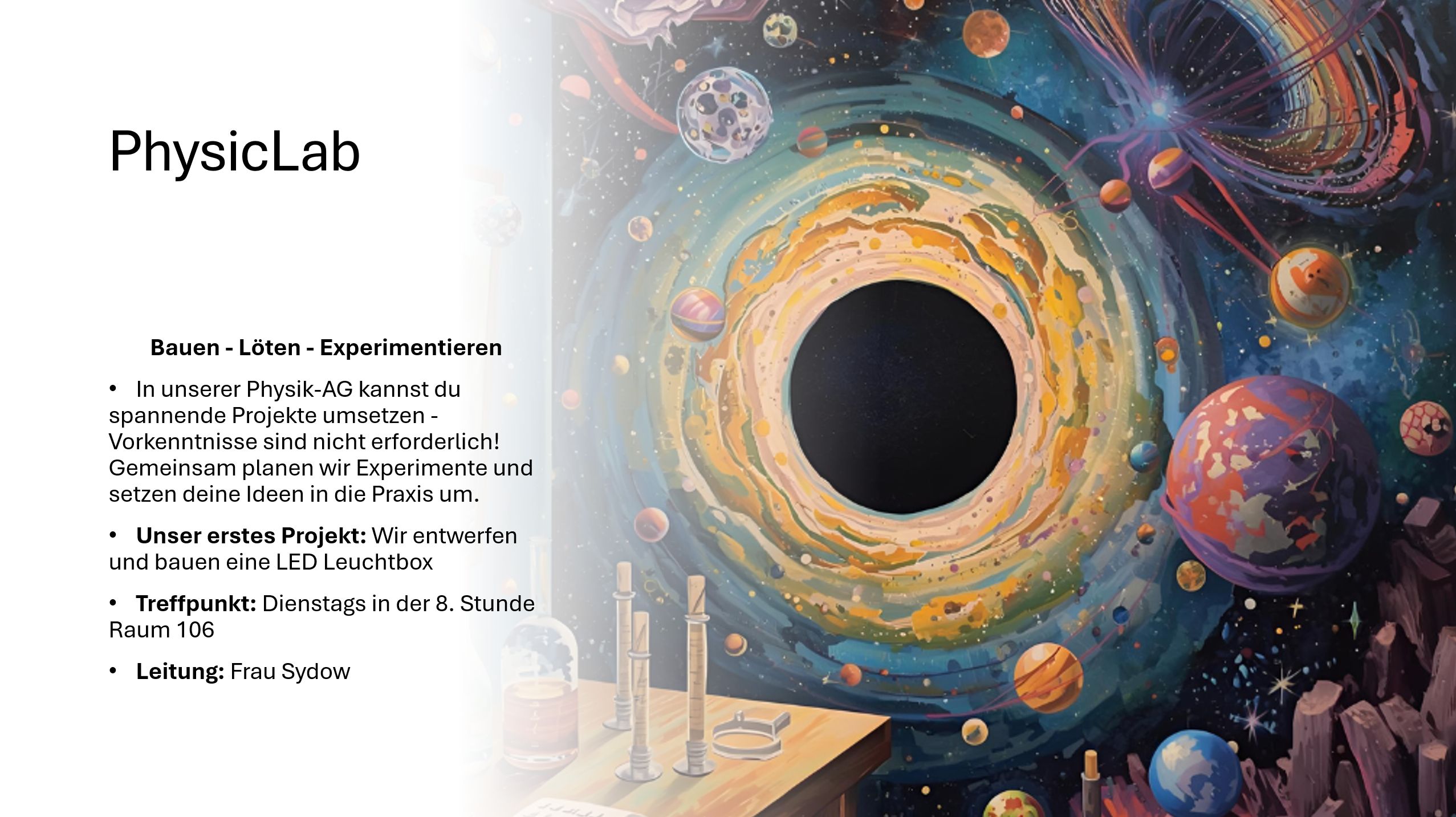 Flyer PhysicLab